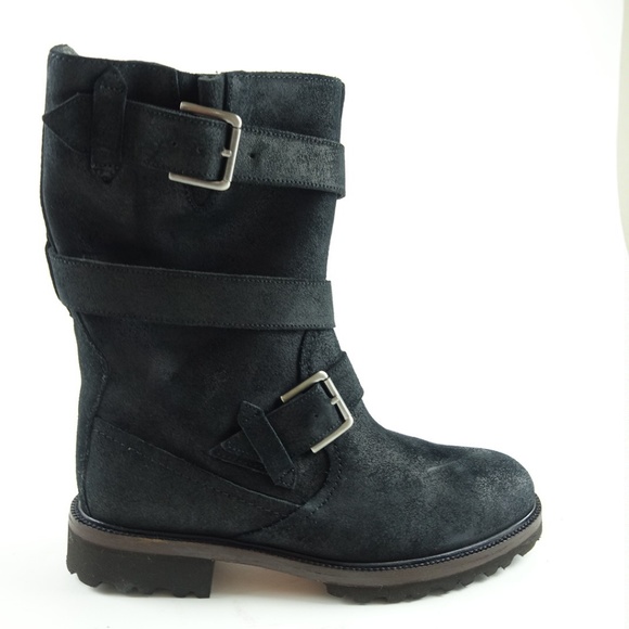 J Shoes Women Legion Mid Calf Moto Boots R6S7 - Picture 5 of 7